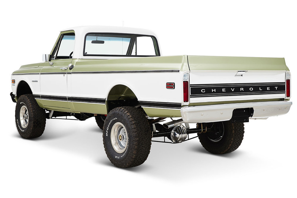 1970 CHEVROLET K10 CUSTOM PICKUP - Rear 3/4 - 237373