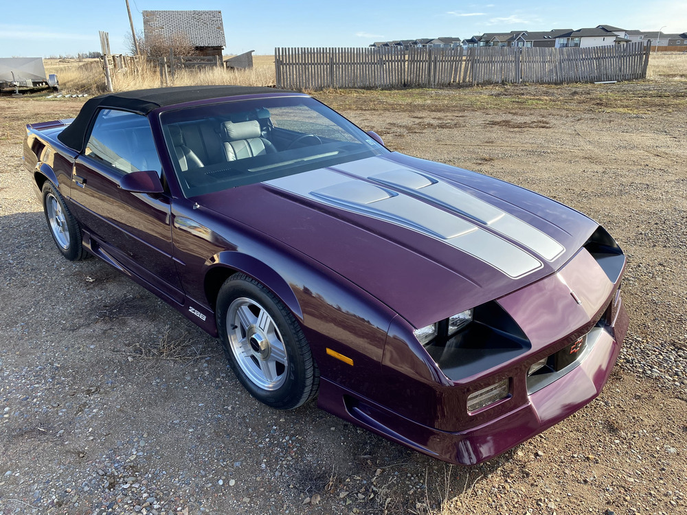 1992 CHEVROLET CAMARO Z/28 CONVERTIBLE - Front 3/4 - 237403