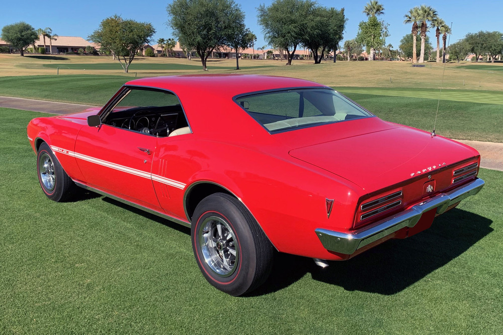 1968 PONTIAC FIREBIRD 350 - Rear 3/4 - 237481