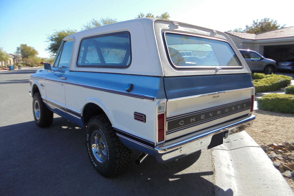1970 CHEVROLET K5 BLAZER - Rear 3/4 - 237512