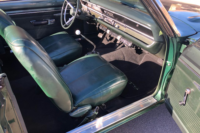 1968 DODGE DART GTS CONVERTIBLE - Interior - 237542