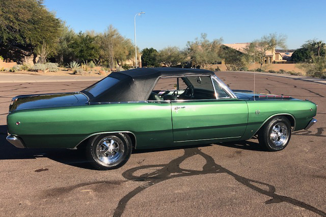1968 DODGE DART GTS CONVERTIBLE - Side Profile - 237542