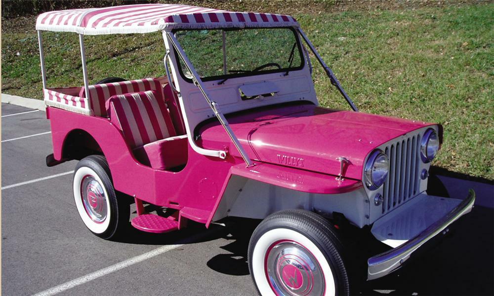 1960 WILLYS JEEP SURRAY TOP - Front 3/4 - 23782