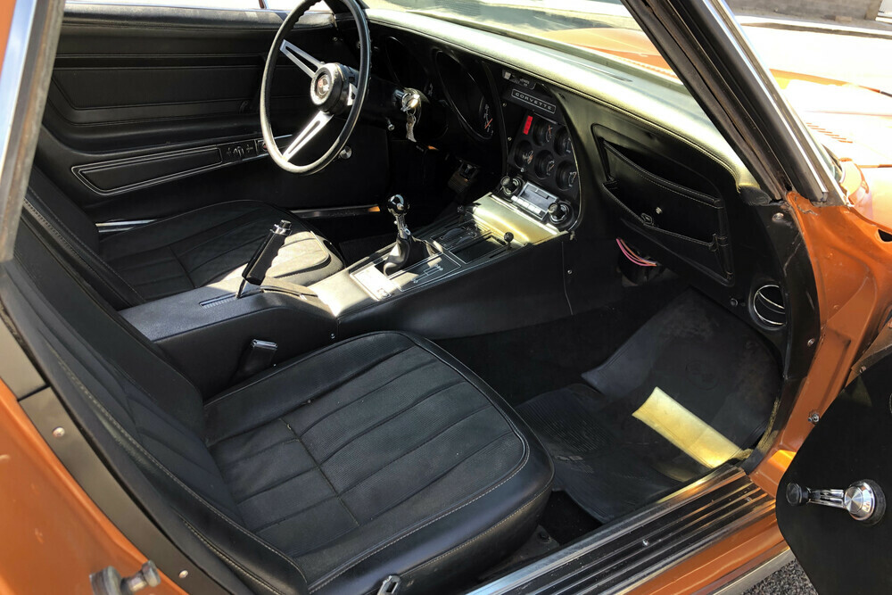 1972 CHEVROLET CORVETTE LT1 CONVERTIBLE - Interior - 237825