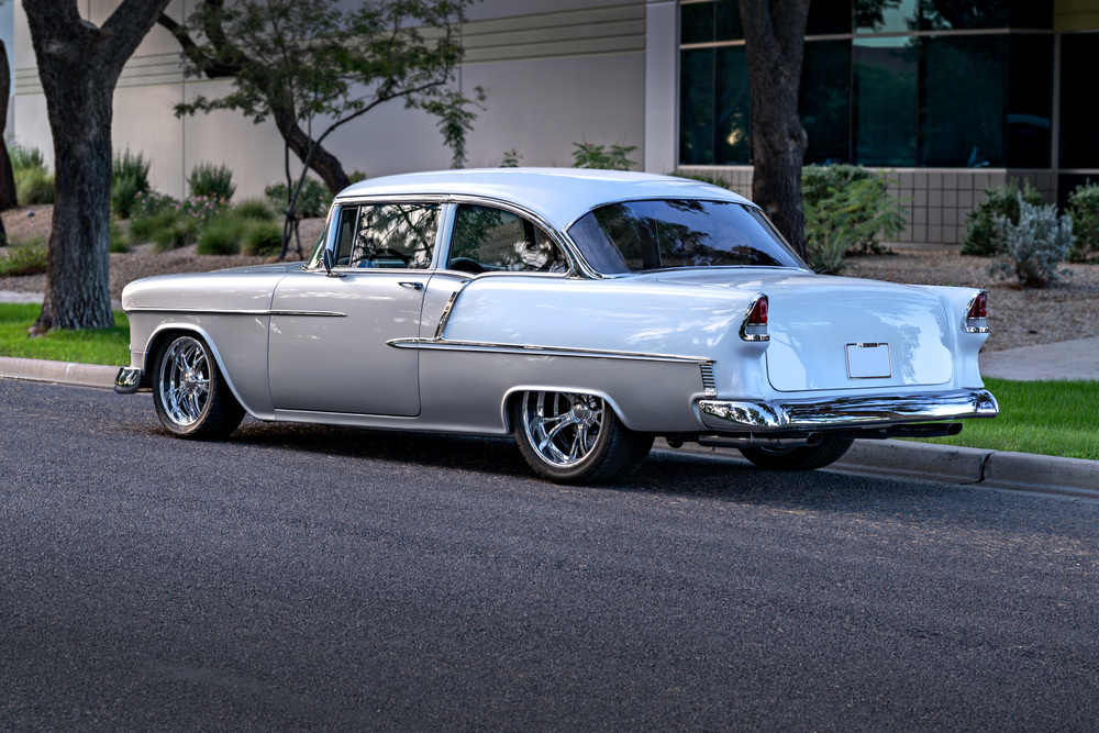 1955 CHEVROLET 210 CUSTOM COUPE - Rear 3/4 - 237834