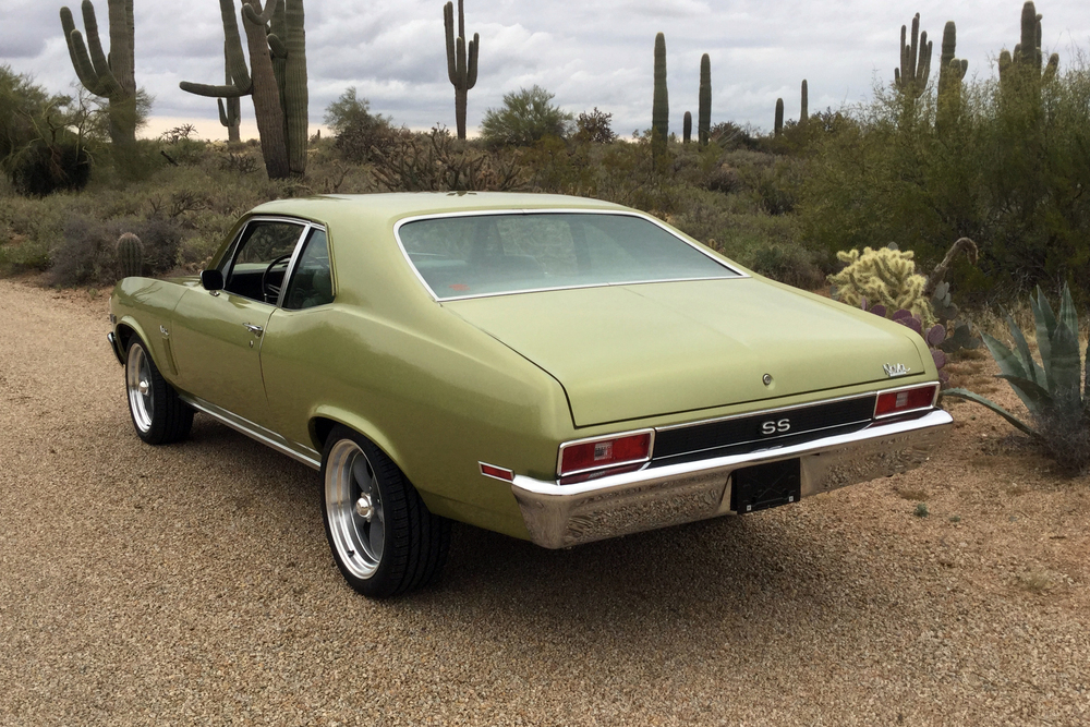 Nova Rear 1971 CHEVROLET NOVA CUSTOM COUPE - Rear 3/4 - 237905