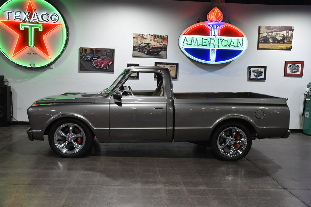 1970 CHEVROLET C10 CUSTOM PICKUP - Side Profile - 237968