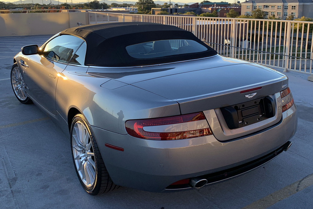 2007 ASTON MARTIN DB9 VOLANTE CONVERTIBLE - Rear 3/4 - 238111