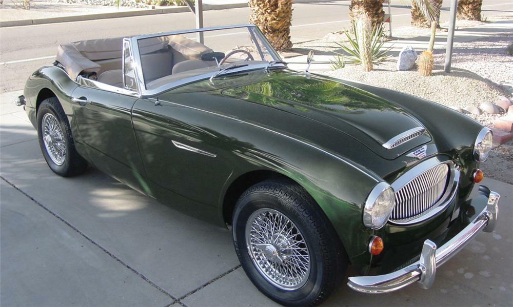 1965 AUSTIN-HEALEY 3000 MARK III BJ8 BJ8 CONVERTIBLE - Front 3/4 - 23813