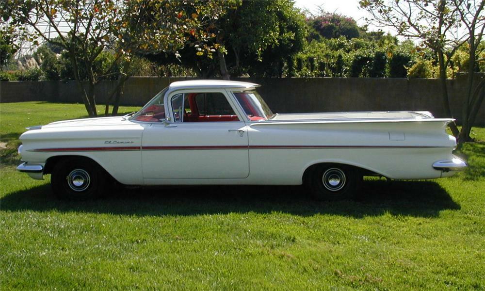 1959 CHEVROLET EL CAMINO PICKUP - Rear 3/4 - 23814