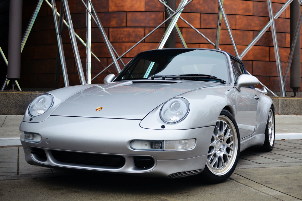 1997 PORSCHE 993 CUSTOM 911 CABRIOLET - Front 3/4 - 238202