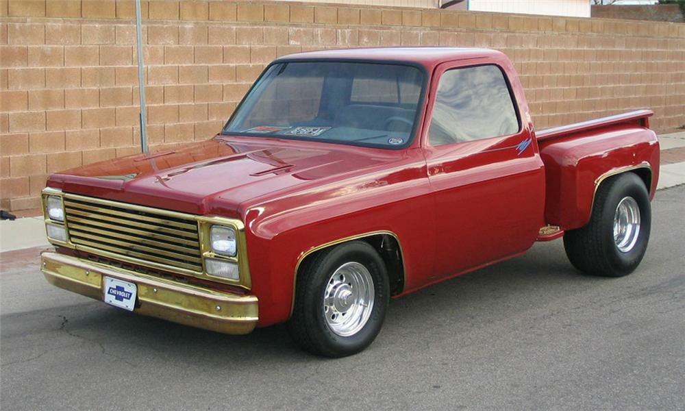 1975 CHEVROLET CUSTOM 1/2 TON PICKUP 1975 CHEVROLET CUSTOM 1/2 TON PICKUP