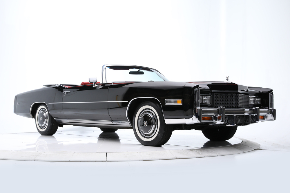 1976 CADILLAC ELDORADO CONVERTIBLE - Front 3/4 - 238377