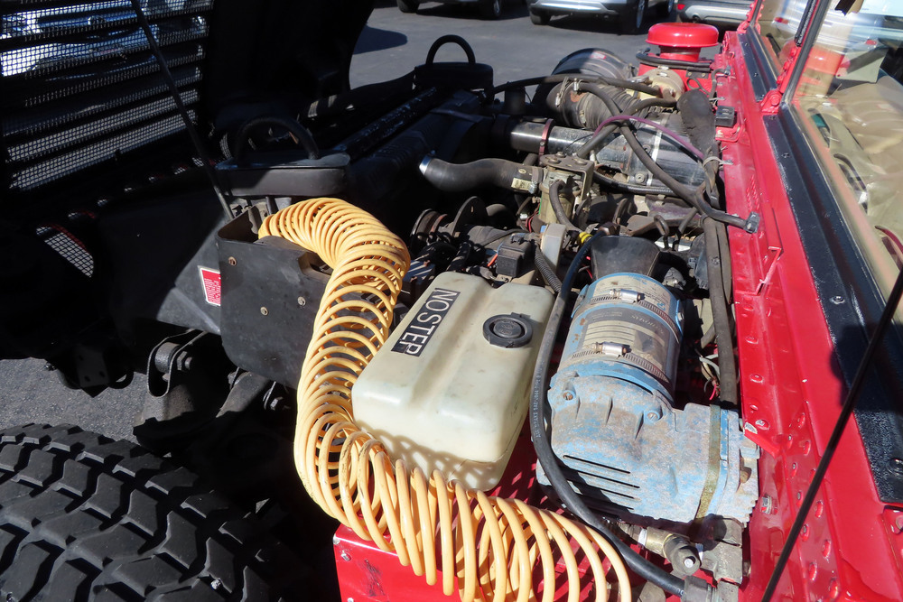 H One Hummer Engine 1993 HUMMER H1 CUSTOM FLATBED PICKUP - Engine - 238469