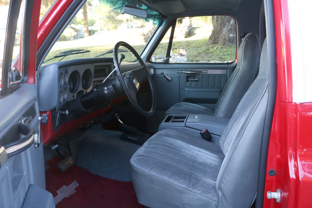 1985 CHEVROLET K5 BLAZER Interior 238802