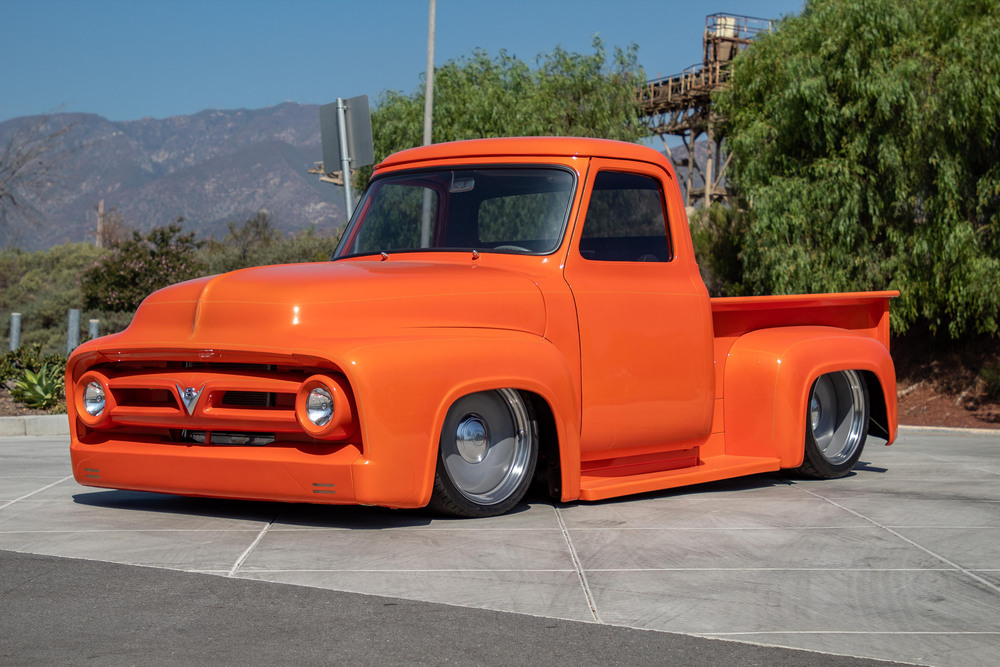1953 FORD F-100 CUSTOM PICKUP - Front 3/4 - 238947