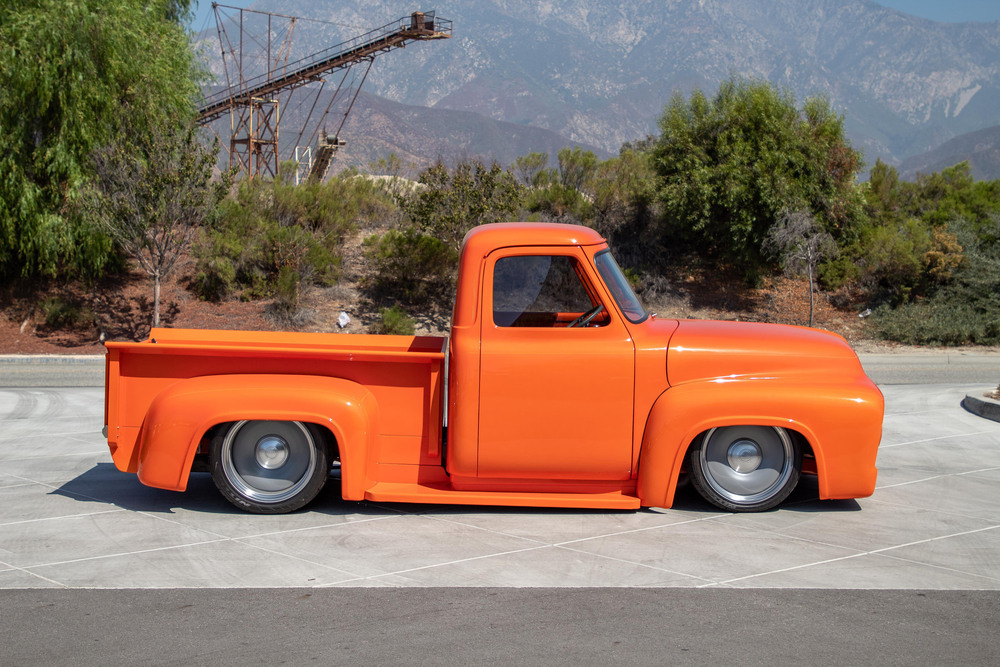 1953 FORD F-100 CUSTOM PICKUP - Side Profile - 238947