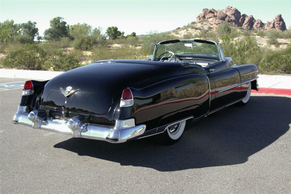 1953 CADILLAC ELDORADO CONVERTIBLE - Rear 3/4 - 23915