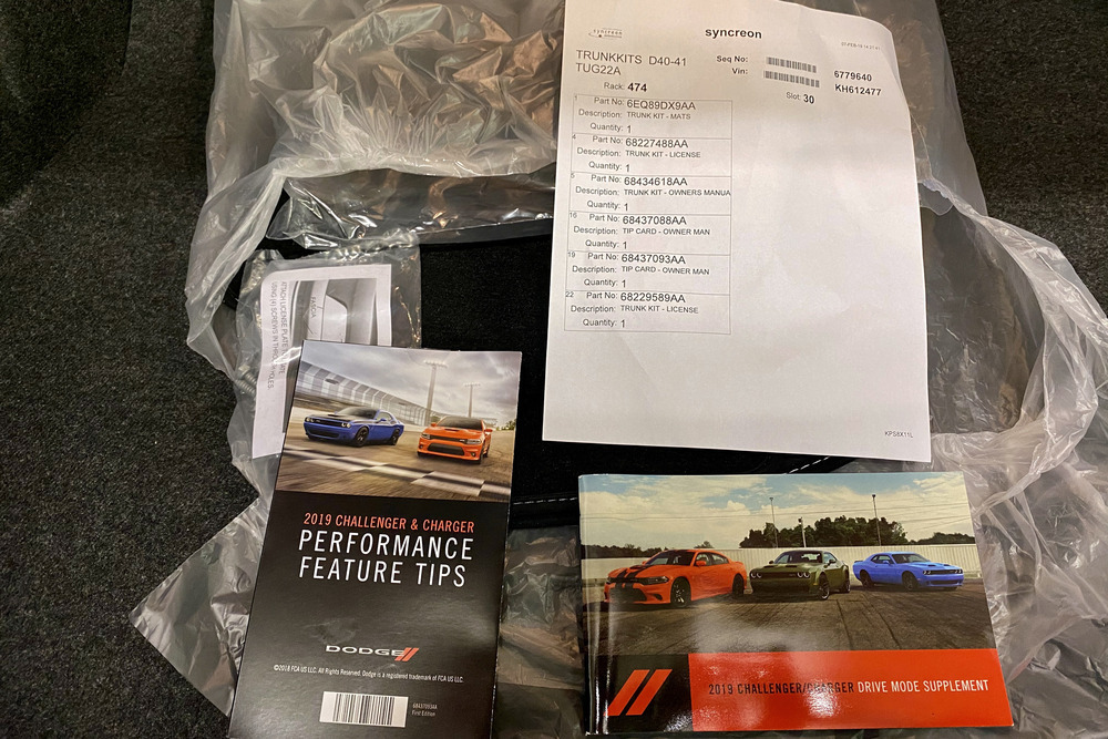 2019 DODGE CHALLENGER SRT HELLCAT REDEYE WIDEBODY - Misc 17 - 241470