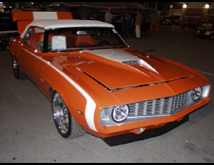1969 CHEVROLET CAMARO CONVERTIBLE -  - 24166