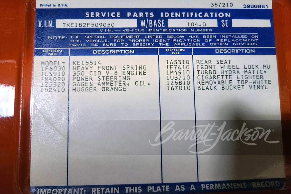 1972 GMC JIMMY - Misc 1 - 241684