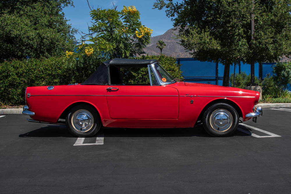 1965 SUNBEAM TIGER CONVERTIBLE - Side Profile - 242122