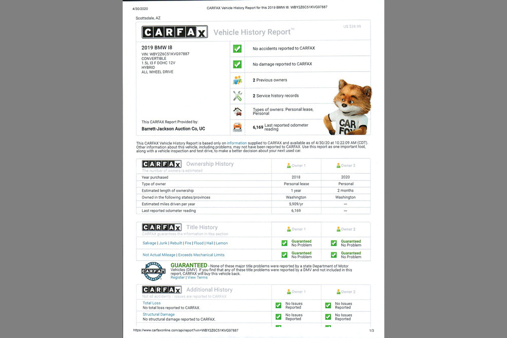 2019 BMW i8 ROADSTER - Misc 63 - 242130