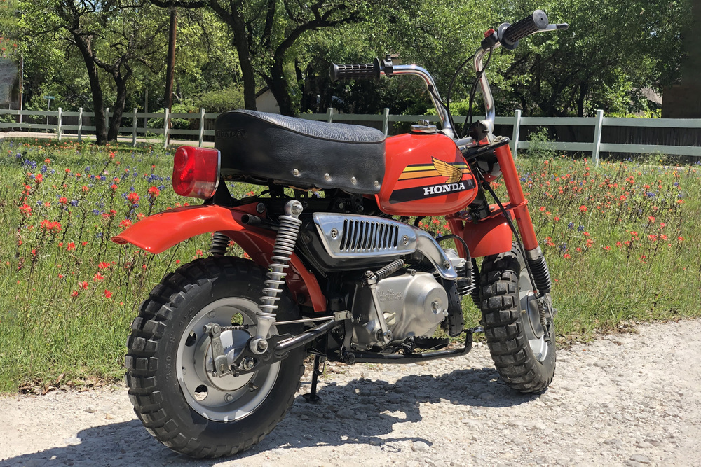 1978 HONDA Z50 MINIBIKE - Rear 3/4 - 242519