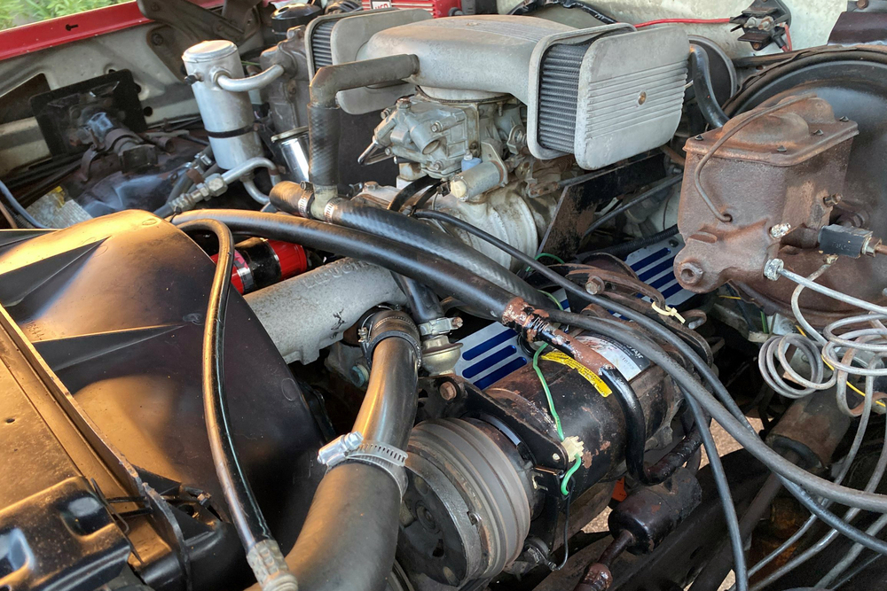 1979 CHEVROLET K10 CUSTOM PICKUP - Engine - 242568