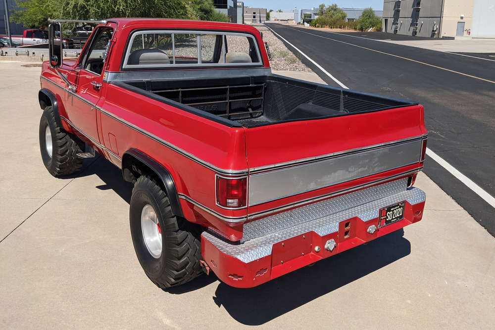 1979 CHEVROLET K10 CUSTOM PICKUP - Rear 3/4 - 242568