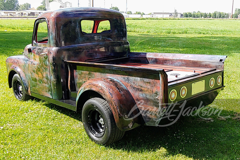 1951 DODGE B-3B CUSTOM PICKUP - Rear 3/4 - 242767