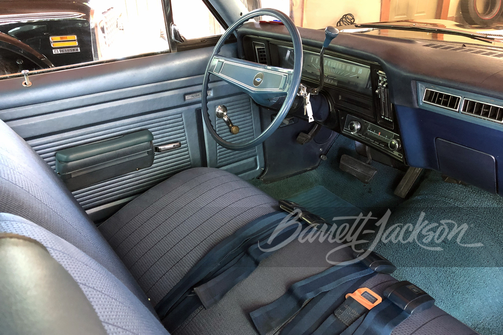1969 CHEVROLET NOVA CUSTOM COUPE - Interior - 242856