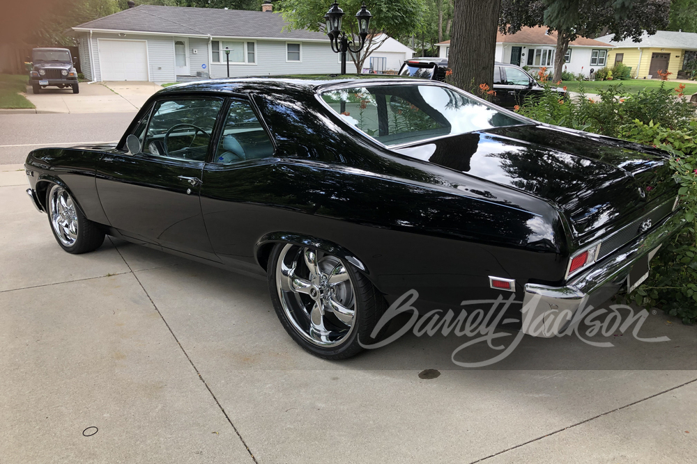 1969 CHEVROLET NOVA CUSTOM COUPE - Rear 3/4 - 242856