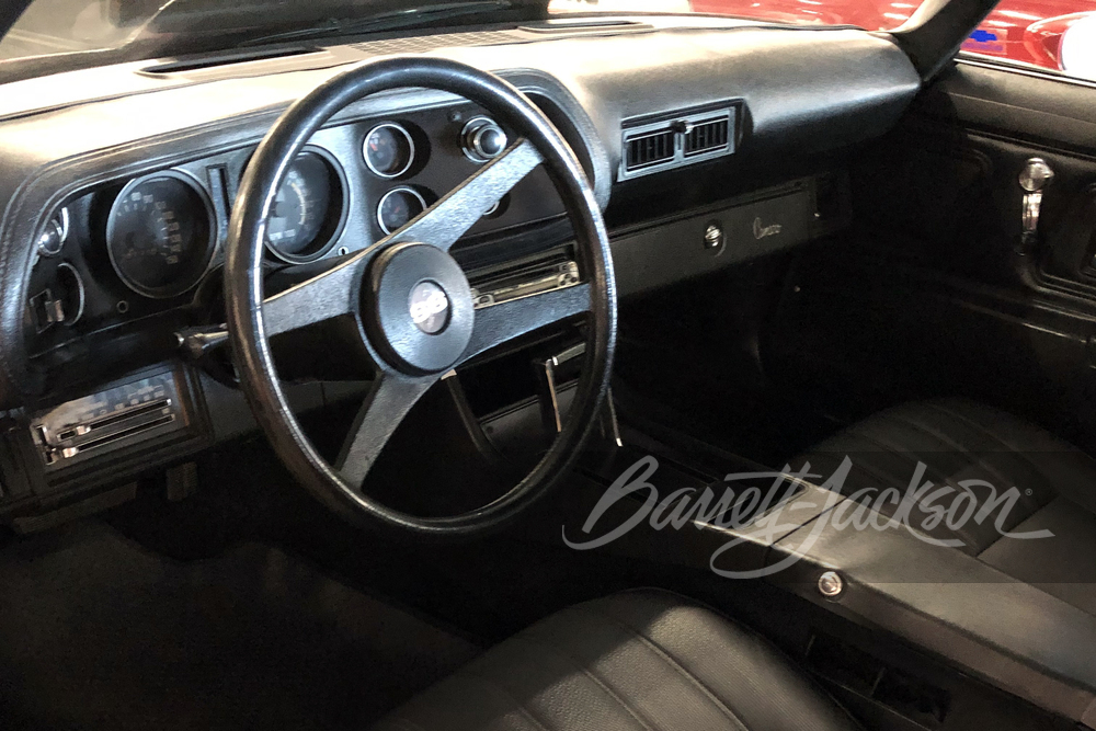 1970 CHEVROLET CAMARO CUSTOM COUPE - Interior - 242863