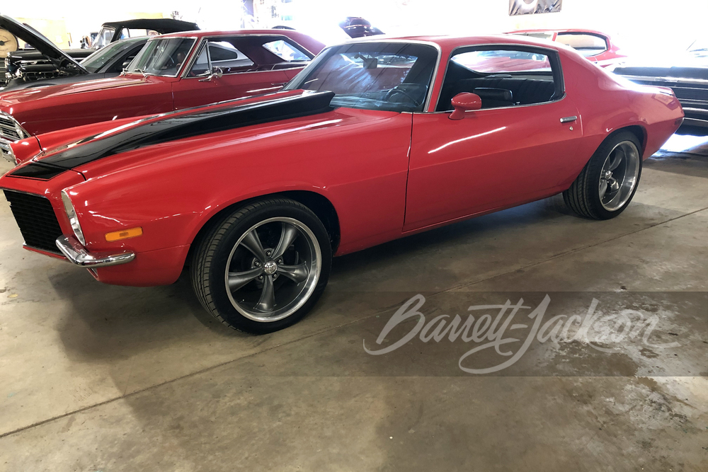 1970 CHEVROLET CAMARO CUSTOM COUPE - Side Profile - 242863