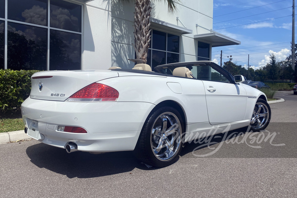 2005 BMW 645Ci CONVERTIBLE - Rear 3/4 - 242926