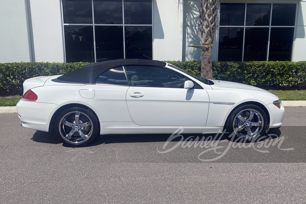 2005 BMW 645Ci CONVERTIBLE - Side Profile - 242926