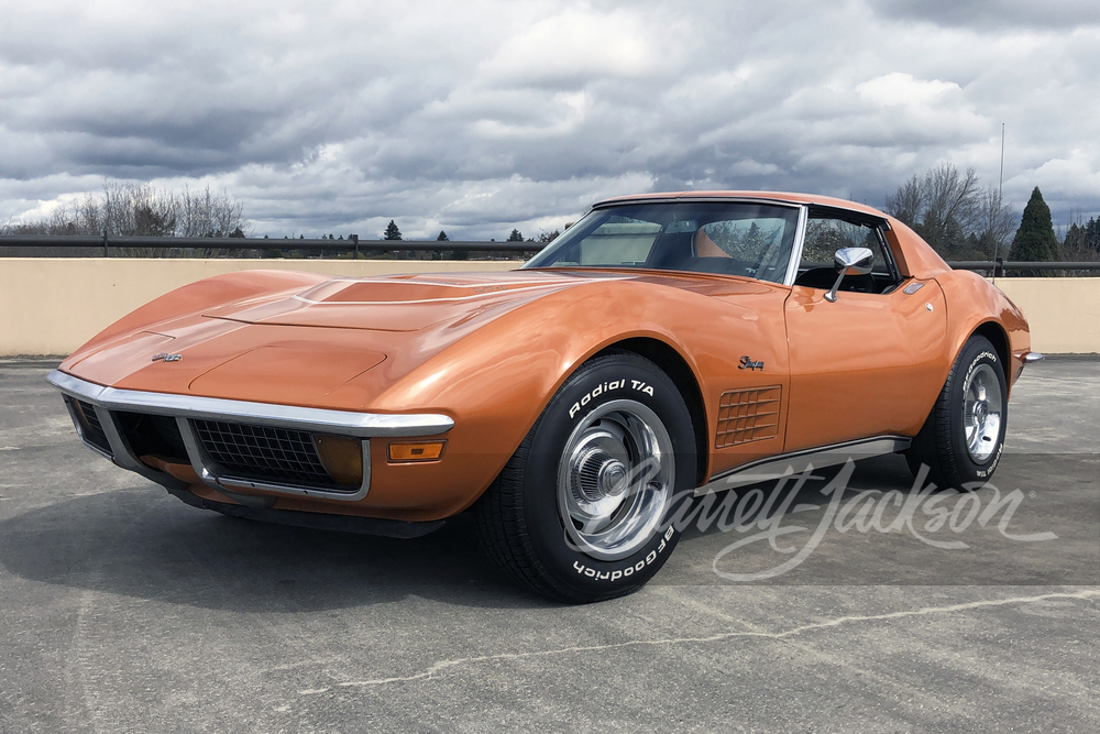 1972 CHEVROLET CORVETTE LT1 - Front 3/4 - 242944