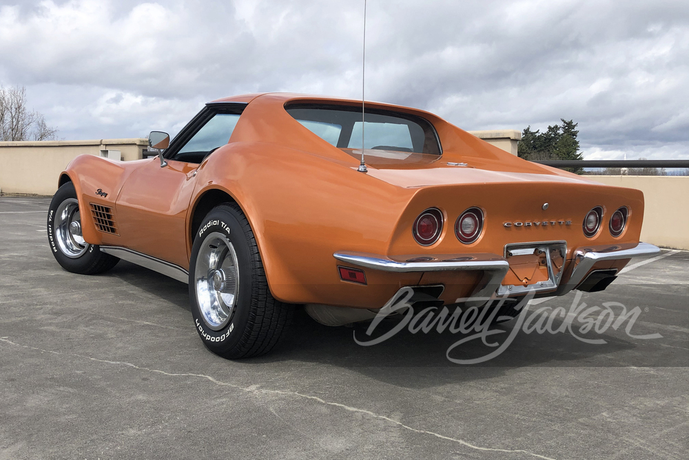 1972 CHEVROLET CORVETTE LT1 - Rear 3/4 - 242944