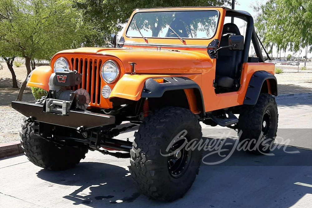 1983 AMERICAN MOTORS JEEP CJ7 CUSTOM SUV - Front 3/4 - 242984