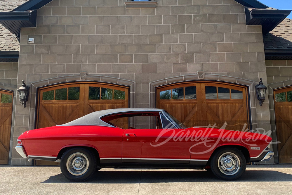 1968 CHEVROLET CHEVELLE SS 396 - Side Profile - 243035