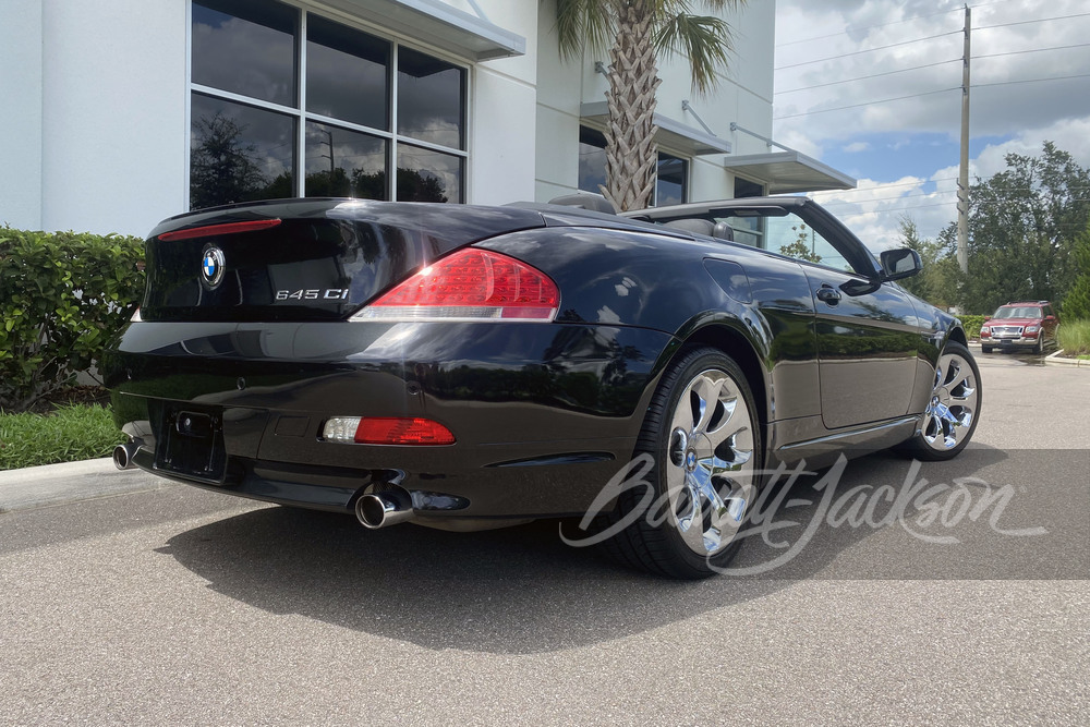 2005 BMW 645Ci CONVERTIBLE - Rear 3/4 - 243053