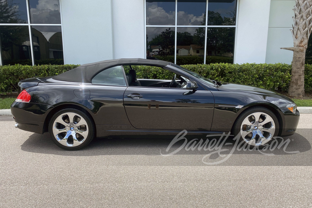 2005 BMW 645Ci CONVERTIBLE - Side Profile - 243053