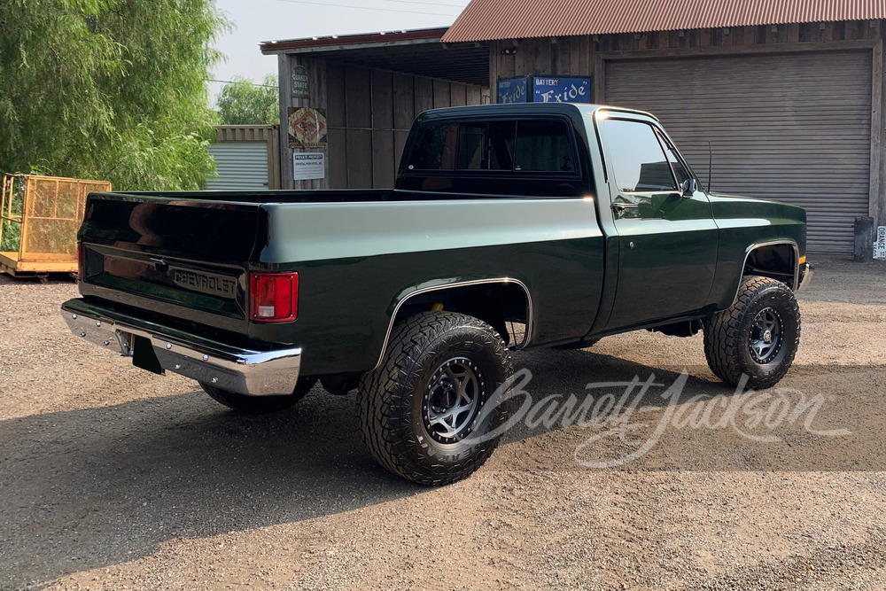 1982 CHEVROLET K10 CUSTOM PICKUP - Rear 3/4 - 243228