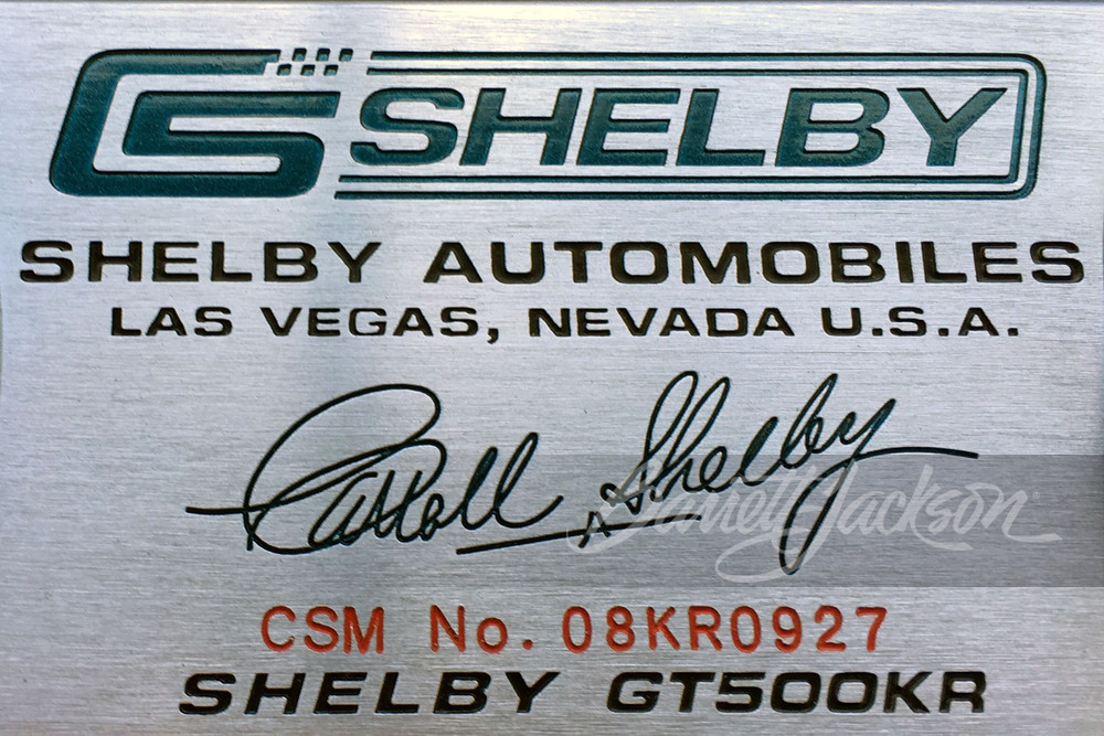 2008 FORD SHELBY GT500KR CUSTOM WIDEBODY - Misc 1 - 243236