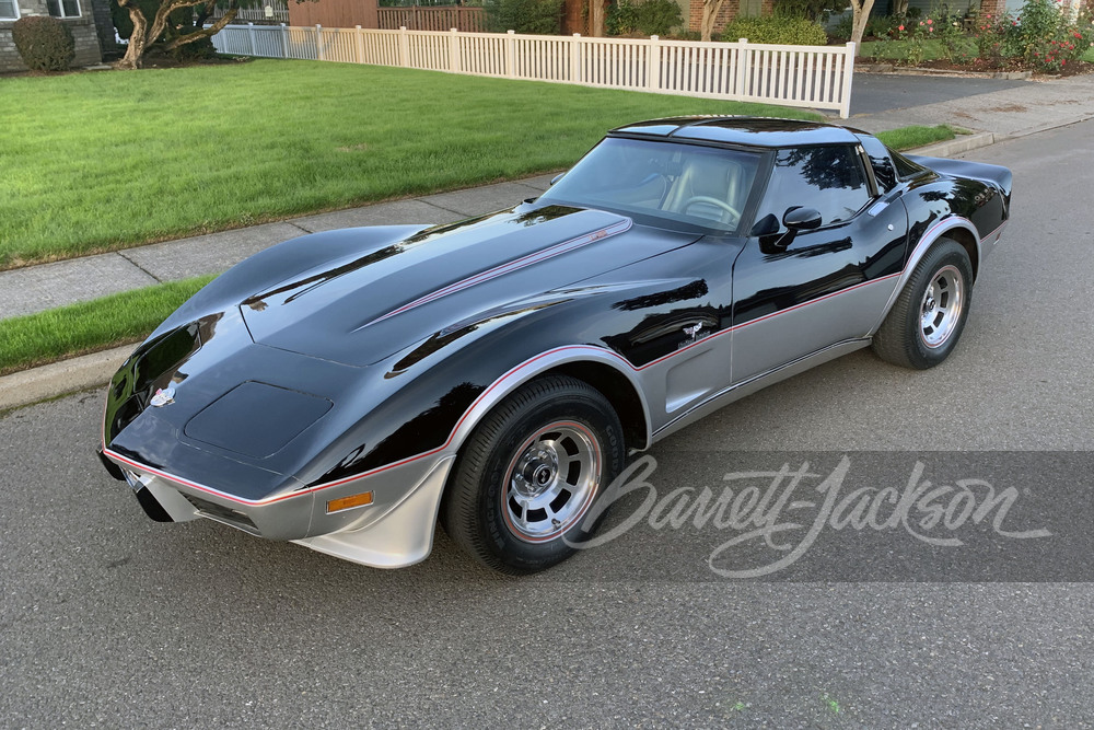 1978 CHEVROLET CORVETTE L82 PACE CAR - Front 3/4 - 243373