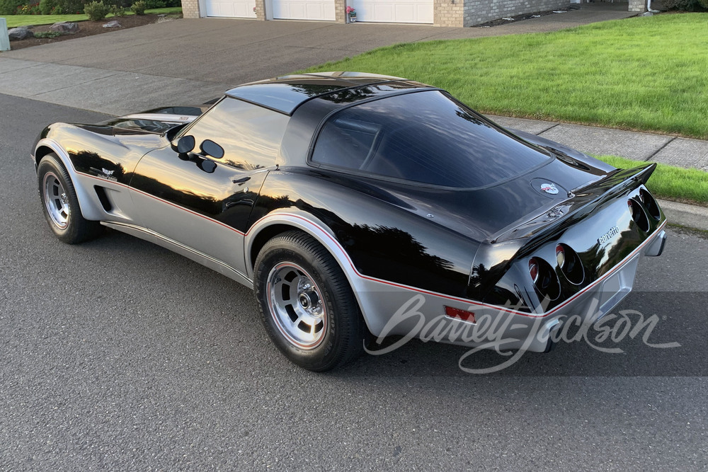 1978 CHEVROLET CORVETTE L82 PACE CAR - Rear 3/4 - 243373