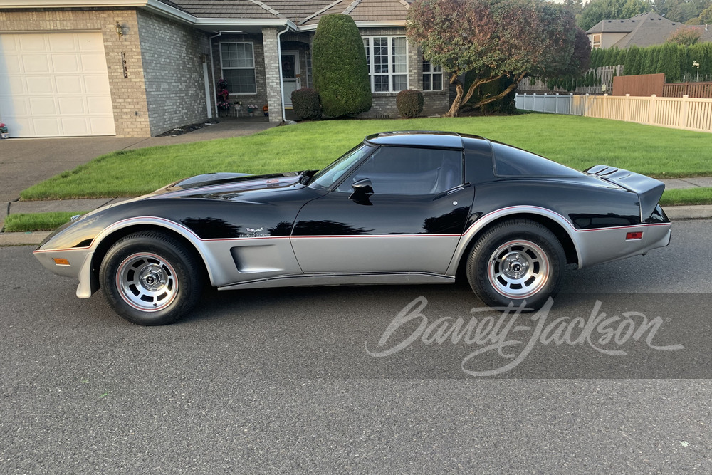 1978 CHEVROLET CORVETTE L82 PACE CAR - Side Profile - 243373