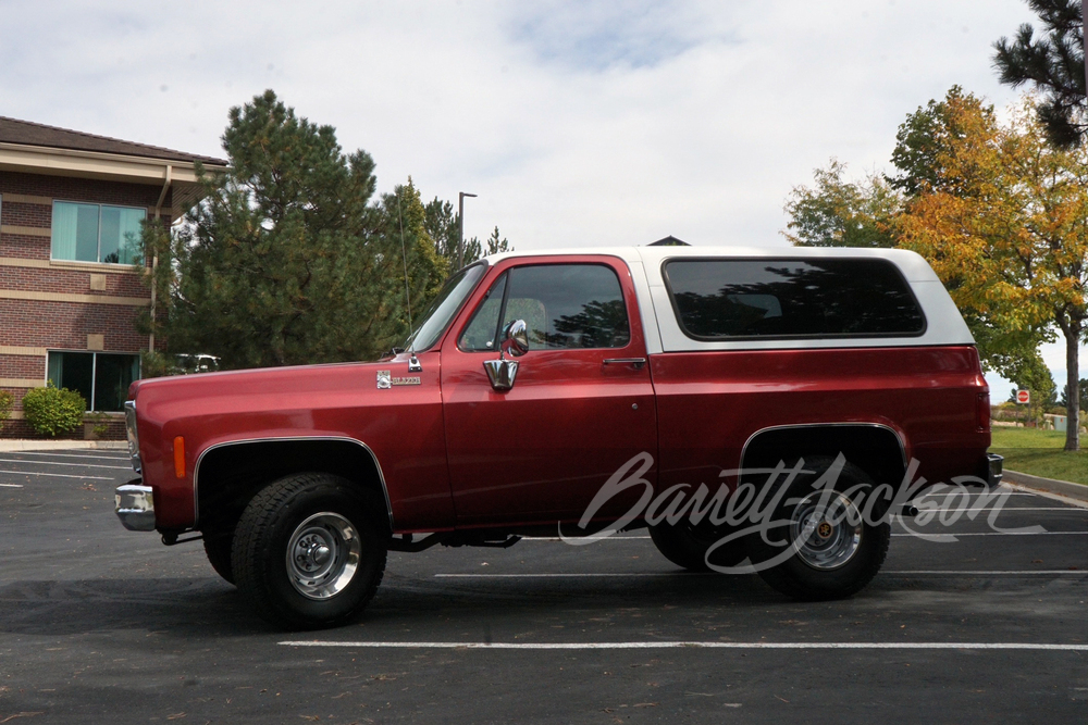 1978 CHEVROLET K5 BLAZER - Side Profile - 243398
