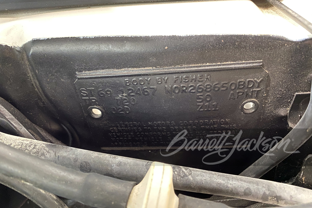 1969 CHEVROLET CAMARO INDY PACE CAR CONVERTIBLE - Misc 1 - 243402